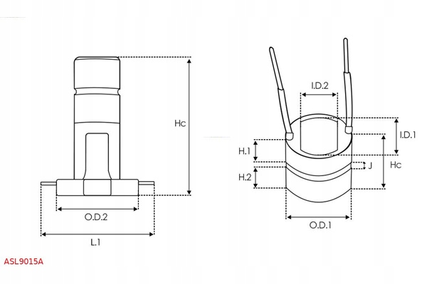фото №4, Komutator генератора as-pl