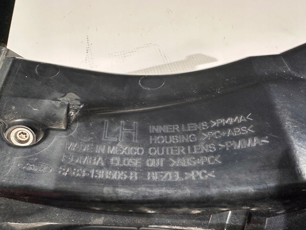 фото №6, Лампа задняя задняя левая led ford flex 2013+