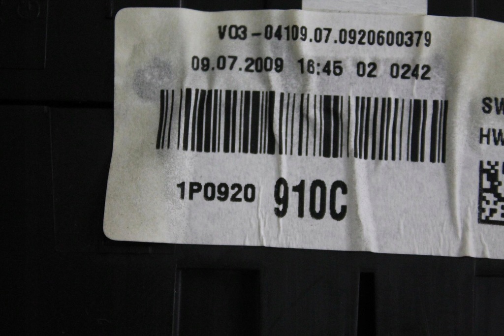 фото №6, Счетчик приборы 1p0920910c leon ii lift uk