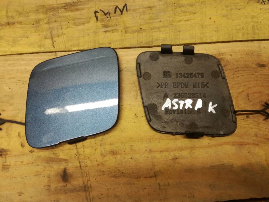 фото №1, Opel astra k заглушка фаркоп бампера задняя 13425479