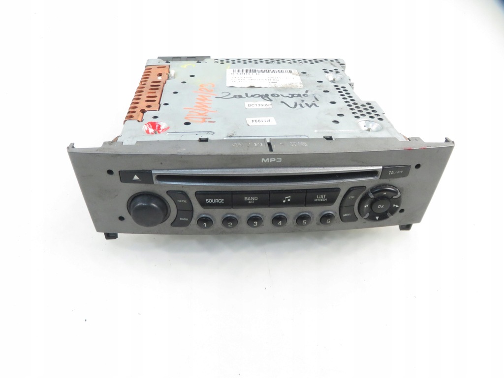 фото №8, Радио peugeot 308 96650206xh