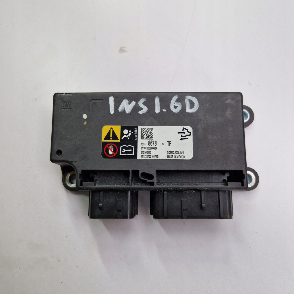 фото №1, Opel insignia b 2017- модуль блок керування подушка безпеки