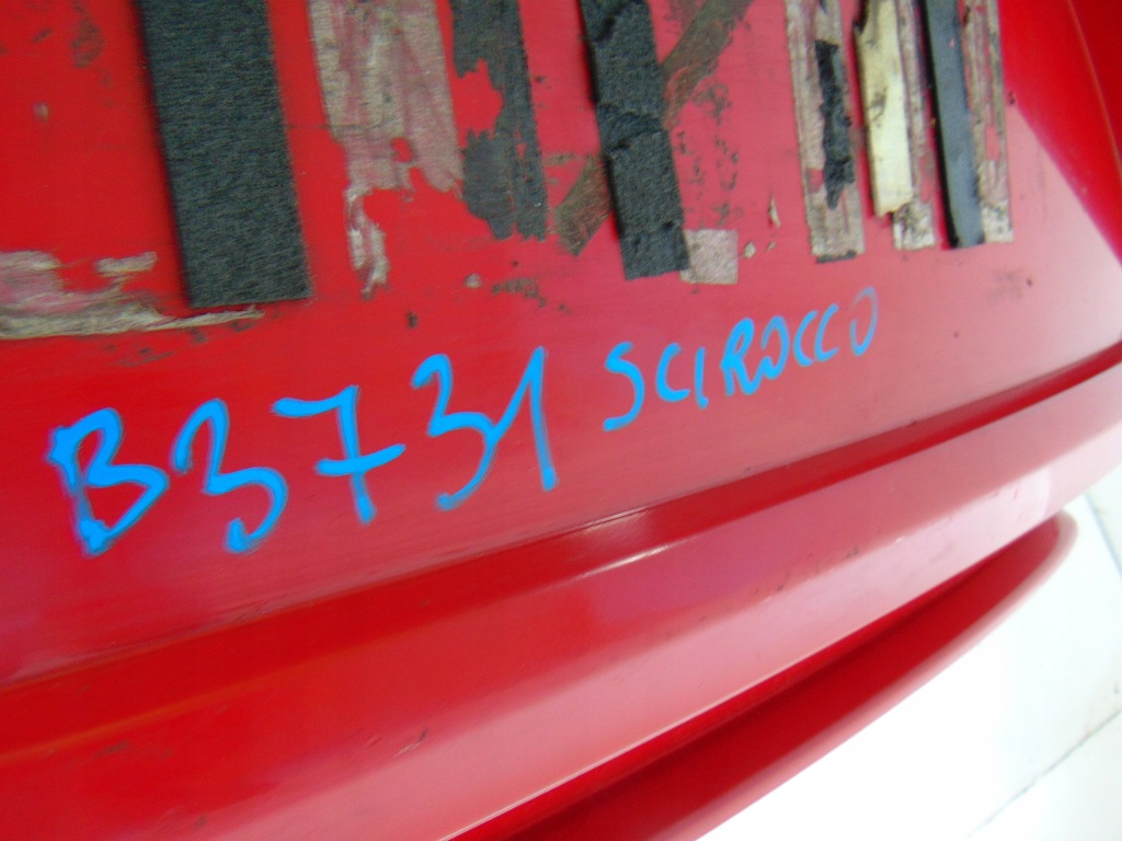 фото №14, Бампер задня задній vw scirocco iii 3 1k8 колір la3h