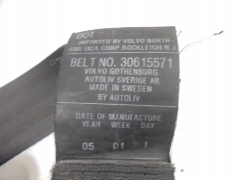 фото №2, Volvo s40 ii pas безопасности перед правый