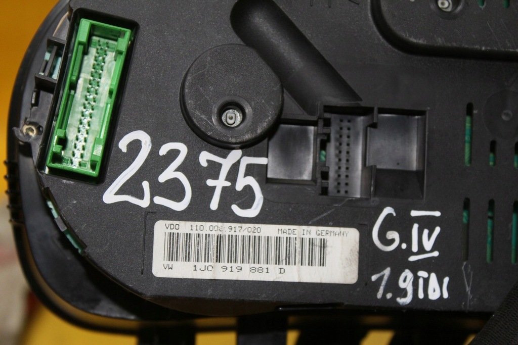 фото №12, Лічильник приладова панель golf iv 1.9 tdi 1j0919881d