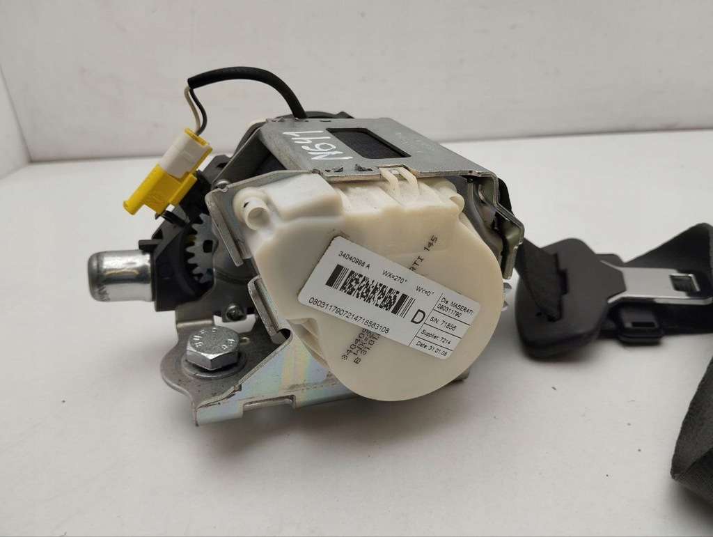 фото №5, Maserati granturismo 2008 pas безопасности сиденье заднего 34040998a