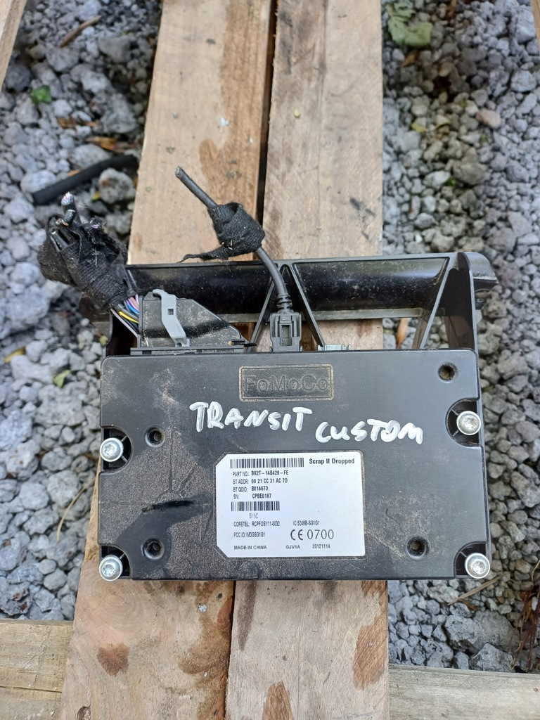 фото №1, Модуль блок управления bluetooth ford transit custom bk2t14b428fe