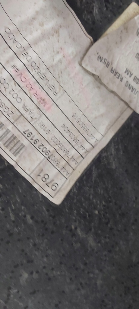 фото №9, Mercedes vito w447 lift a4478809002 бампер задний 6xpdc