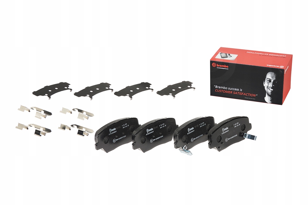 фото №1, Brembo тормозные колодки перед kia carens iv 2013-