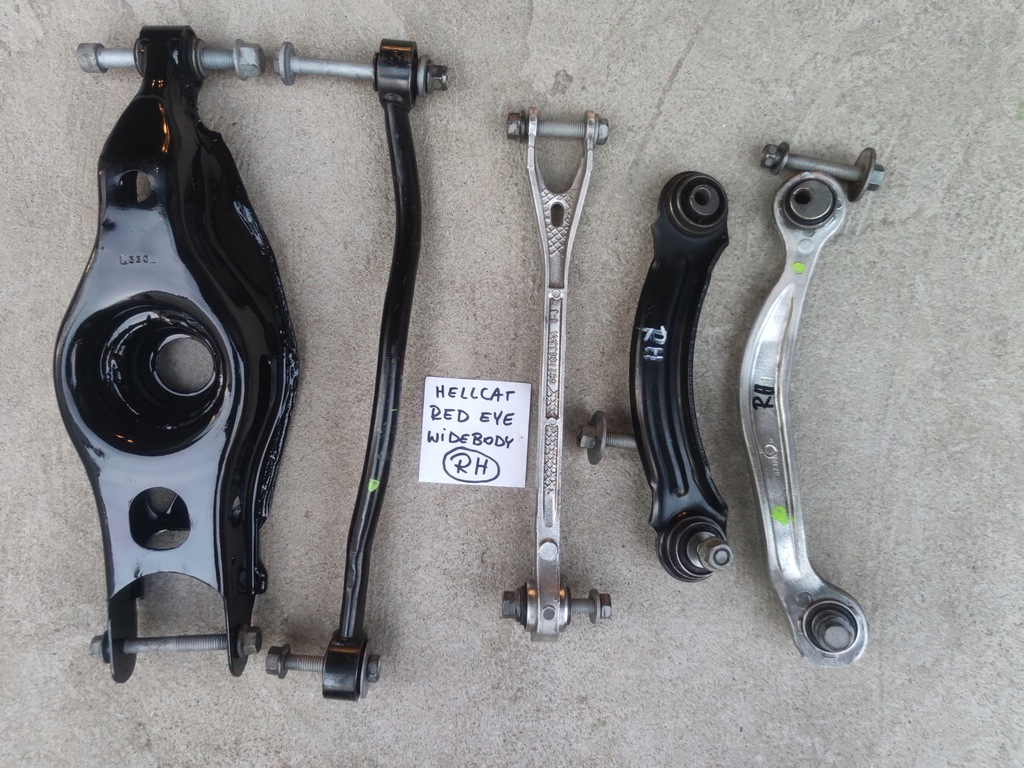 фото №7, Dodge challenger hellcat red eye widebody рычаги задняя 2019+ nowe