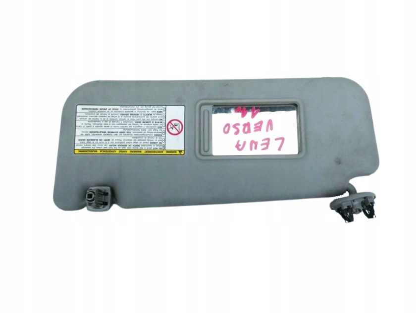 фото №1, Защита солнцезащитная левая toyota verso 2009-2018 rok