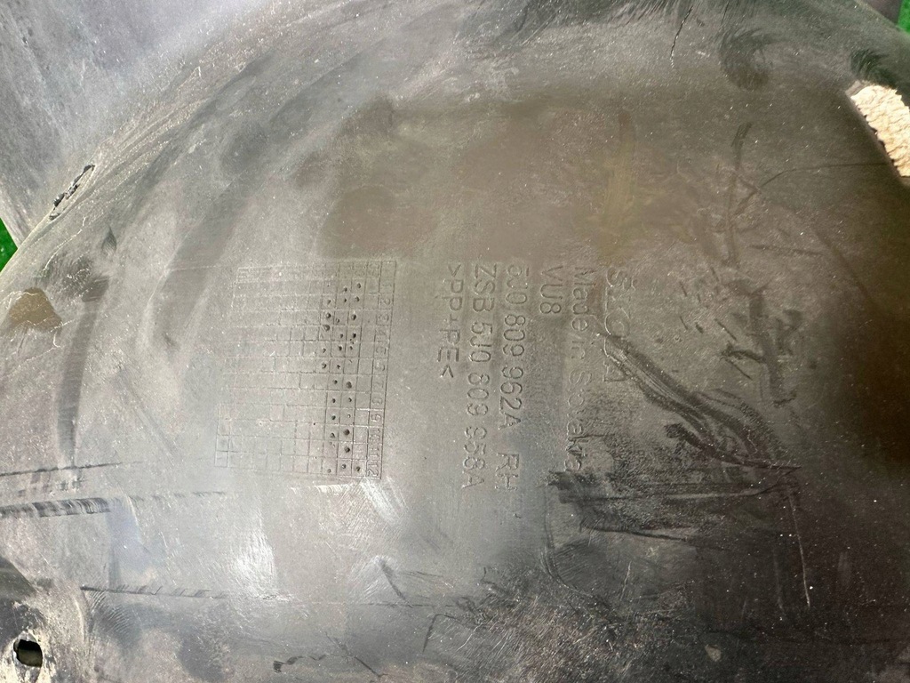 фото №8, Подкрылок skoda fabia ii lift roomster правый перед 5j0809962a