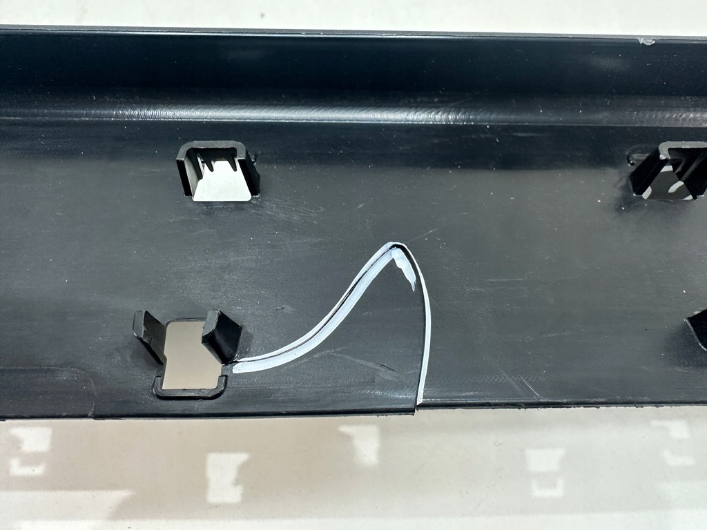 фото №8, Накладка підніжка молдинг бампера заднього dodge ram 68298538ac nowa