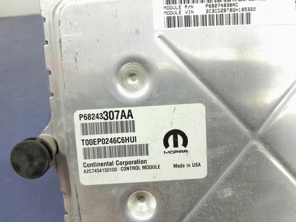 фото №5, Dodge challenger iii lift 15- 5.7b 377 km ezh блок управления двигателя 68243307aa