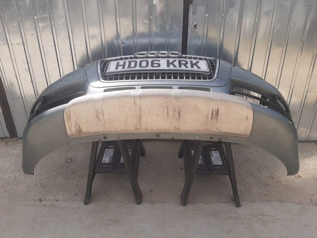 фото №14, Бампер перед передній решітка радіатора audi a6 c6 allroad омивачі 2004-2008