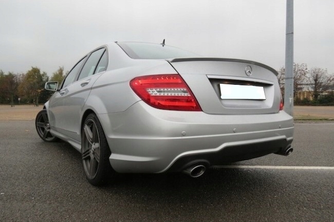 фото №7, Дифузор бампер mercedes c klasa w204 2011-2014