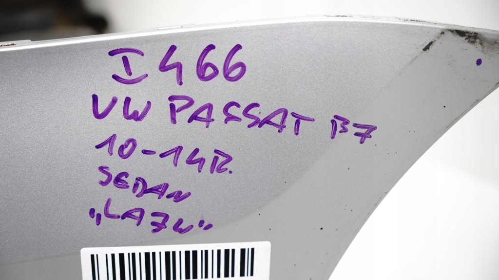 фото №8, Бампер задняя задний vw passat b7 10-14r la7w sedan pdc