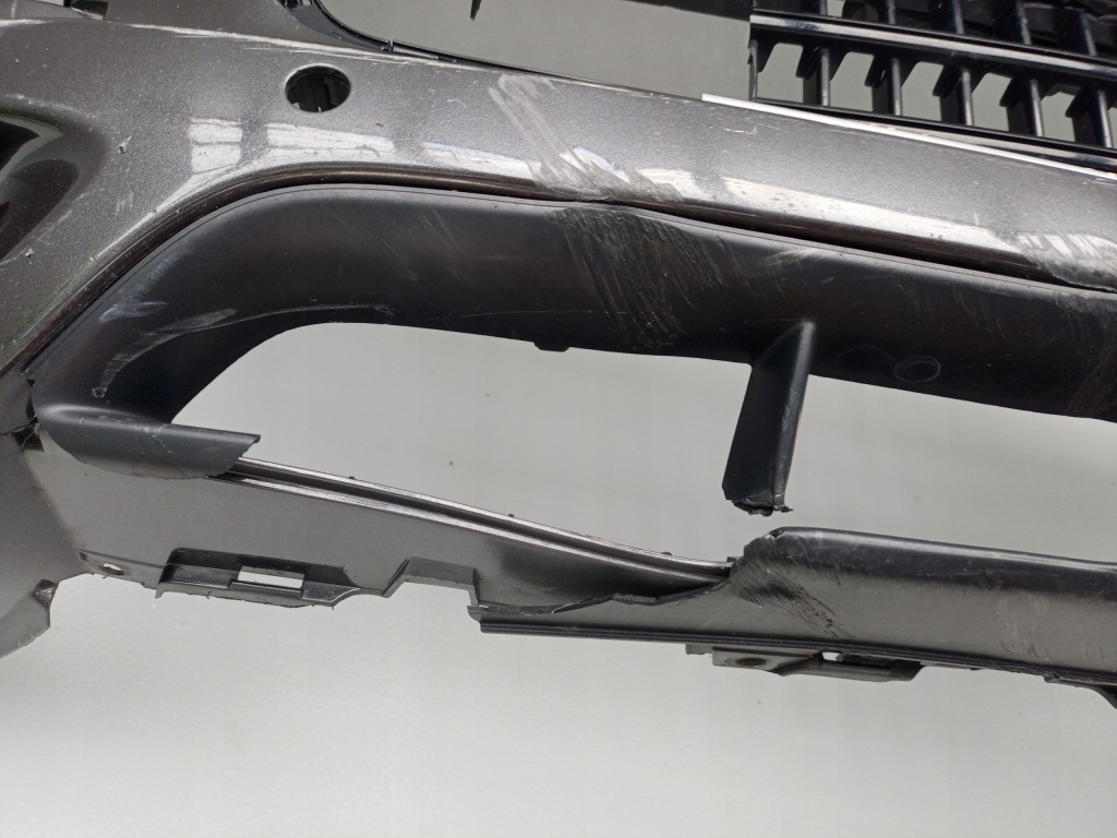 Audi q7 4l 2006- бампер передній бампер перед 4 pdc sprysk 4l0807437d = Оригінал