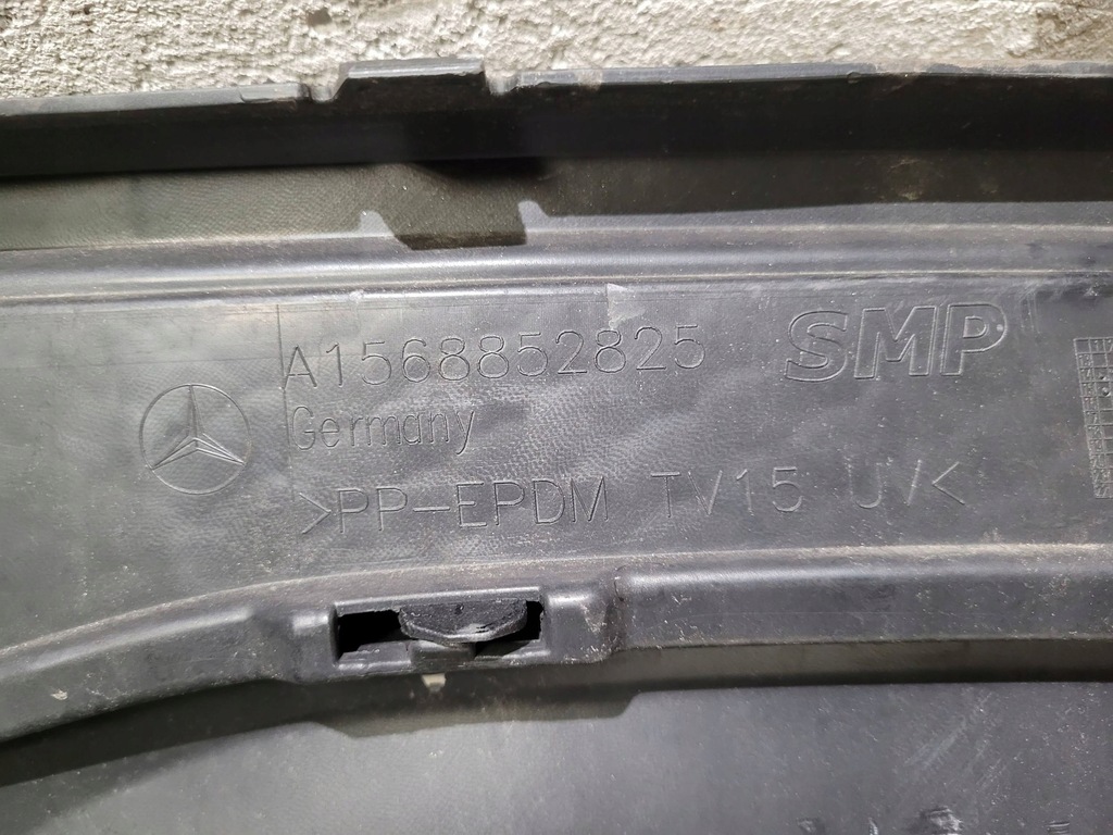 фото №8, Накладка бампера задняя mercedes gla x156 w156 amg black