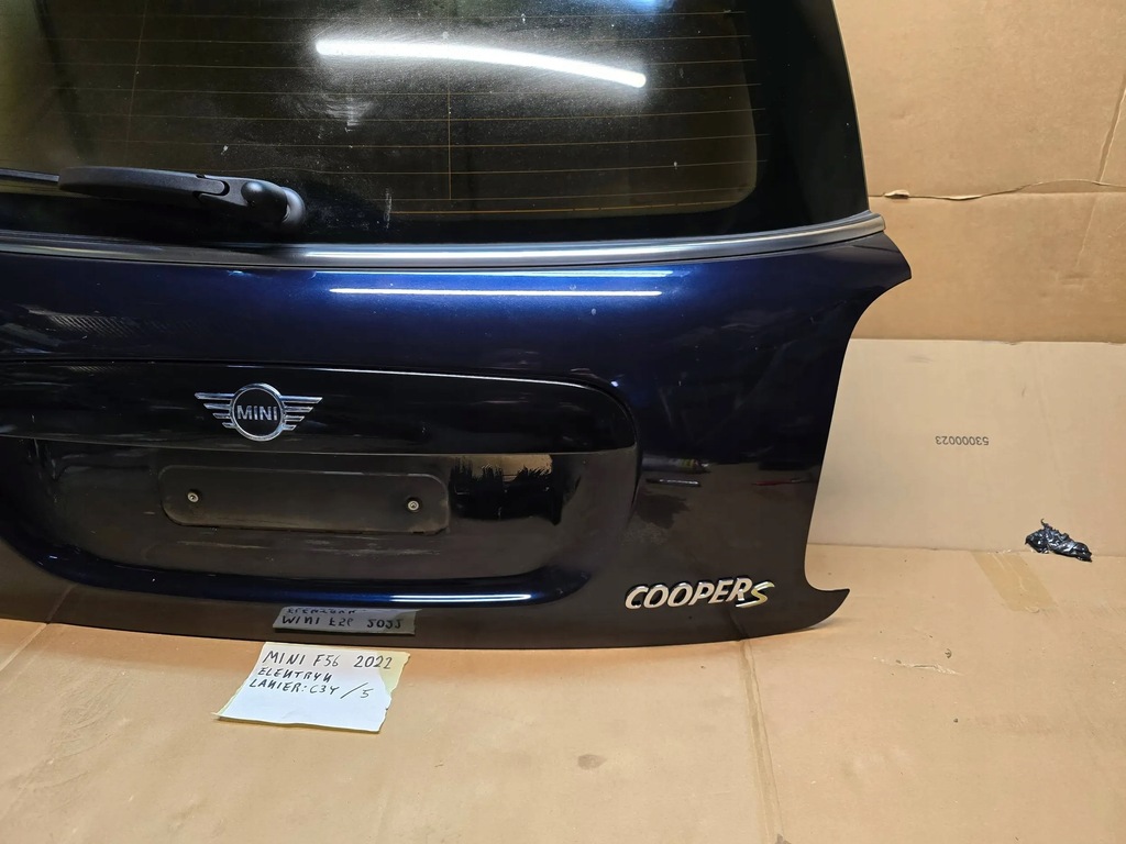 фото №6, Mini couper f56 2022r електрик кришка багажника багажника колір c3y