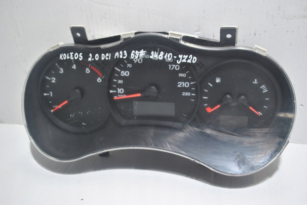 фото №1, Лічильник прилади renault koleos 2.0 dci 24810-jz02d