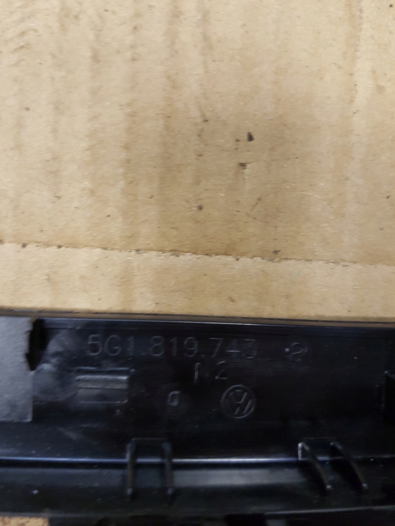 фото №10, Рамка радио навигации vw golf vii 5g1819743