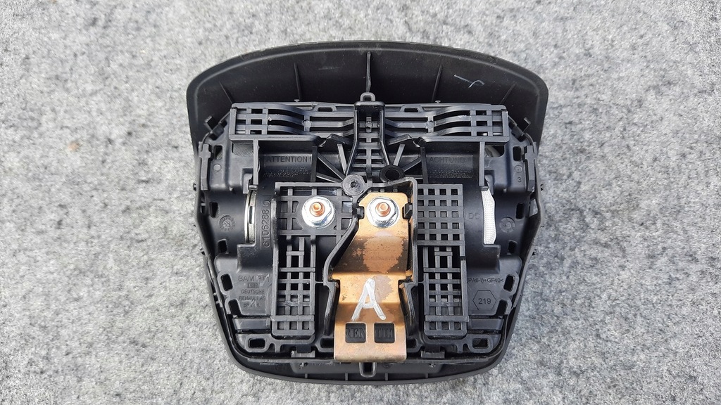 фото №7, Renault kangoo ii lifting 2013-20 подушка водителя подушка безопасности 1 штекер