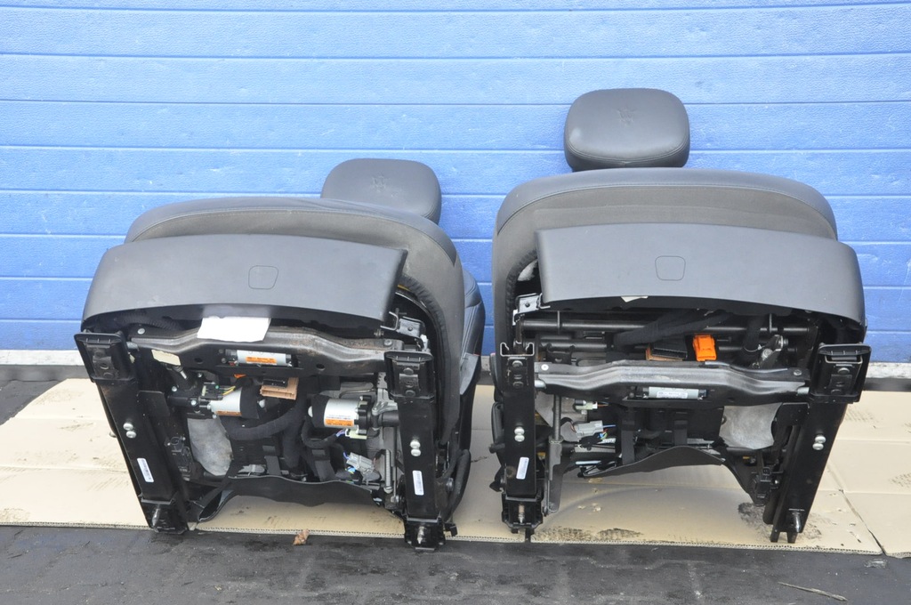 фото №10, Maserati ghibli iii сиденья заднее сиденье обшивки кожа 14r