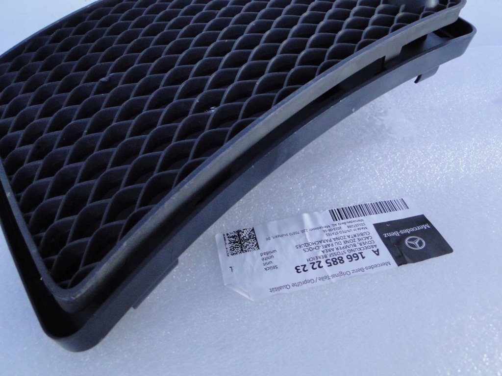 фото №8, Mercedes gl x166 166 решітка + захист комплектна права w бампер передній amg