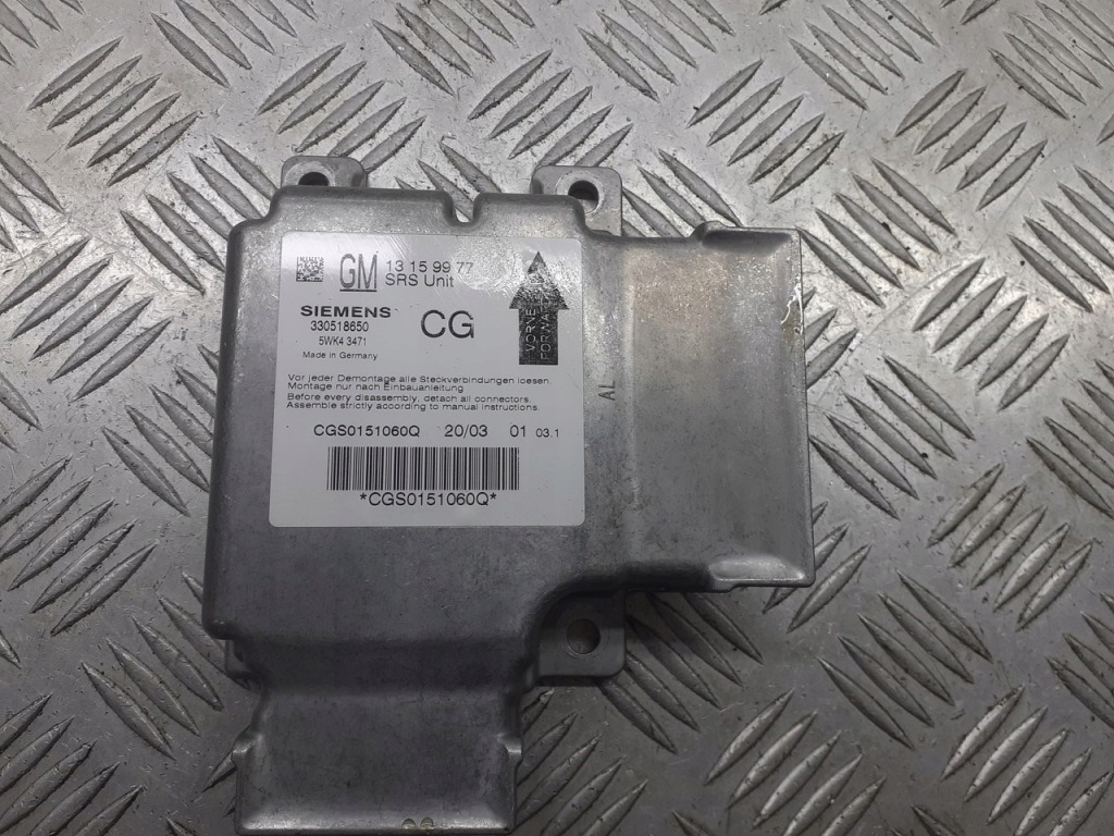 фото №1, Модуль подушка безопасности opel signum 13159977