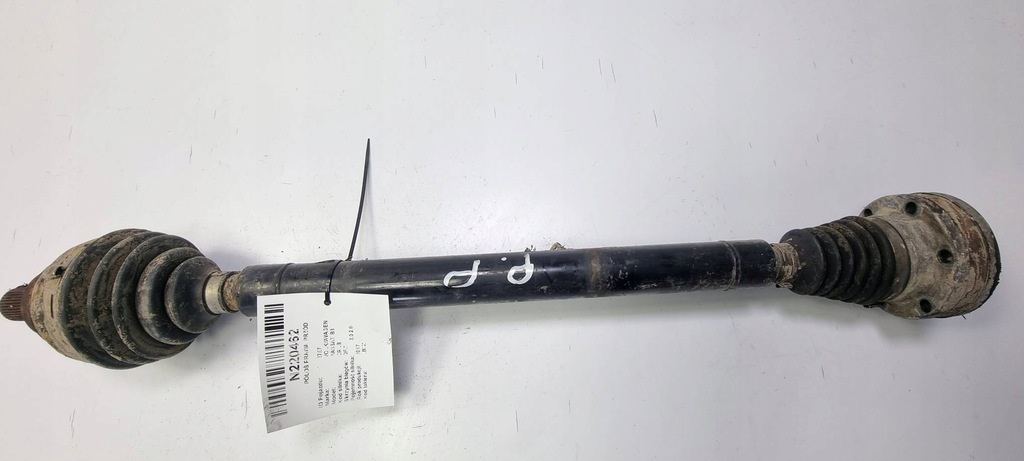 фото №1, Приводной вал правая перед volkswagen passat b8