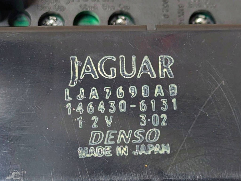 фото №7, Панель керування кондиціонера jaguar xj 2 2nd facelift x308 2002 lja7690ab