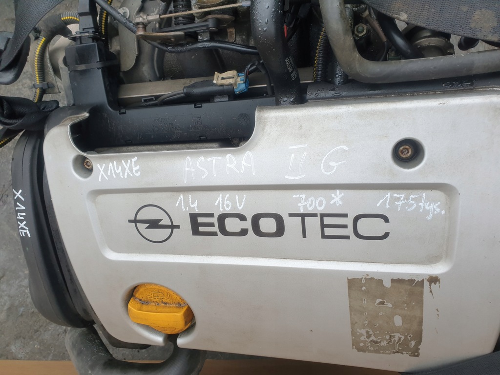 фото №8, Двигатель блок двигателя opel astra g ii 1.4 16v x14xe