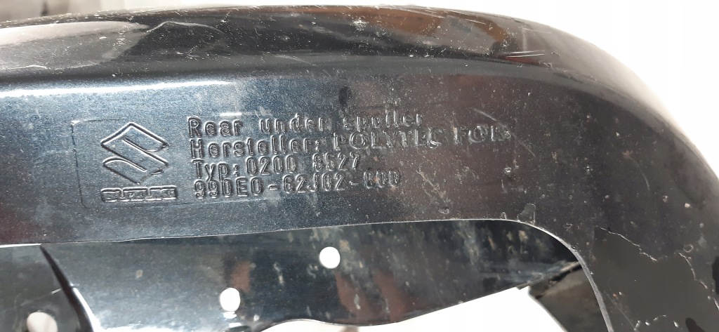 Suzuki swift mk6 05-10 бампер задний ze спойлером 71811-62j00 990e062j02 Доставка