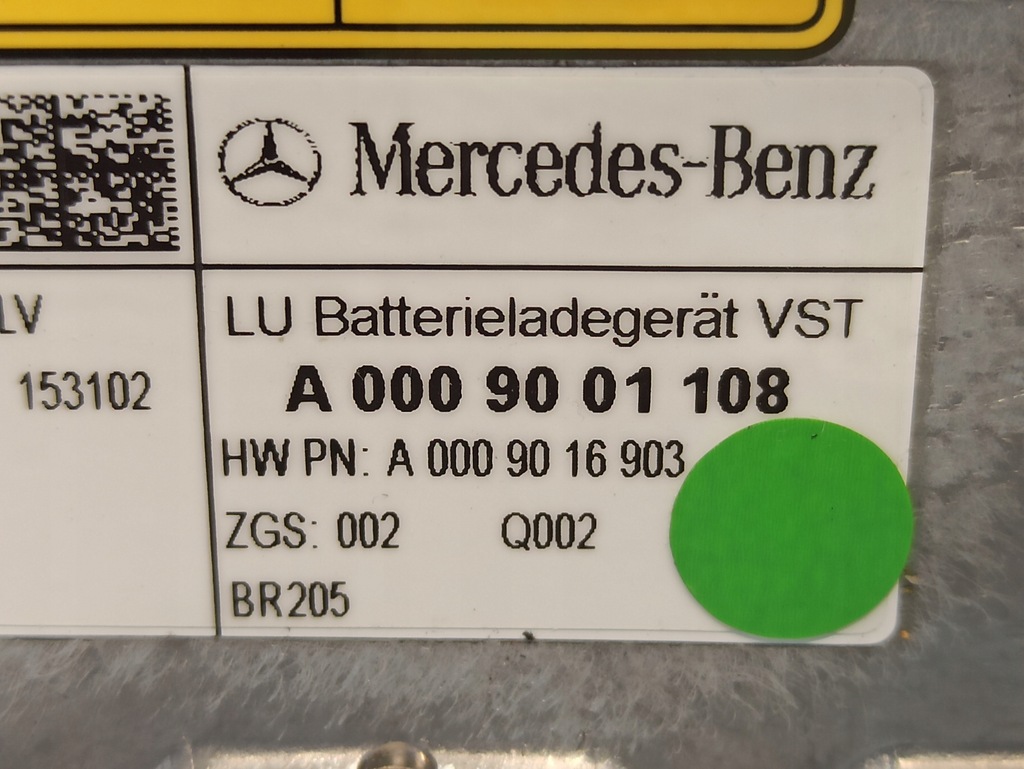 фото №6, Mercedes w205 hybrid зарядний пристрій акумулятора a0009001108