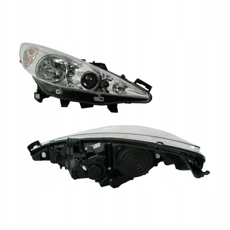 фото №1, Лампа peugeot 207 05.06-12.13 фара правый