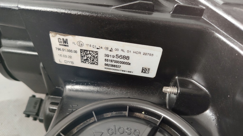 фото №10, Opel astra k v фара led лівий правий лампа ліва права full led