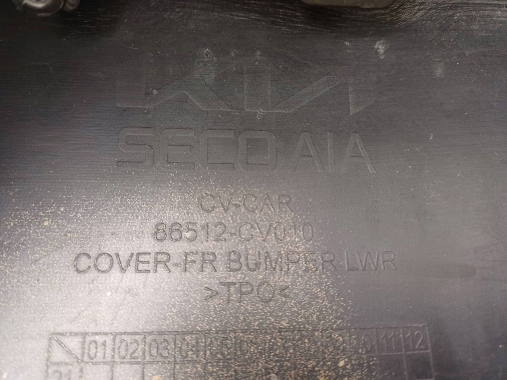 Купить Накладка бампера перед спойлер передний kia ev-6 ev6