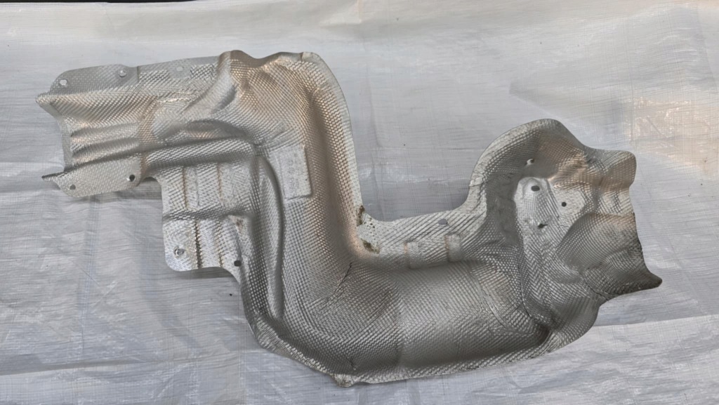 фото №1, Захист теплова citroen c4 iii 9835180380