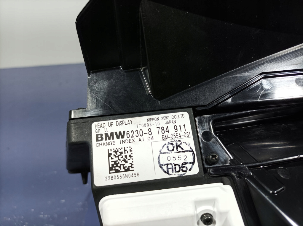 фото №8, Bmw 7 g11 g12 lci дисплей проектор head up hud дисплей 8784911