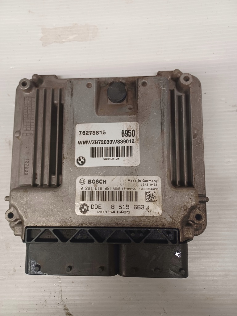 фото №1, Mini countryman r60 r61 1.6d бортовий комп'ютер блок керування двигуна 8519663