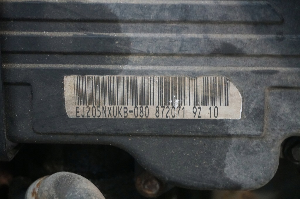 фото №9, Subaru forester sg ii двигатель 2.0turbo бензин 177km ej205 блок головка