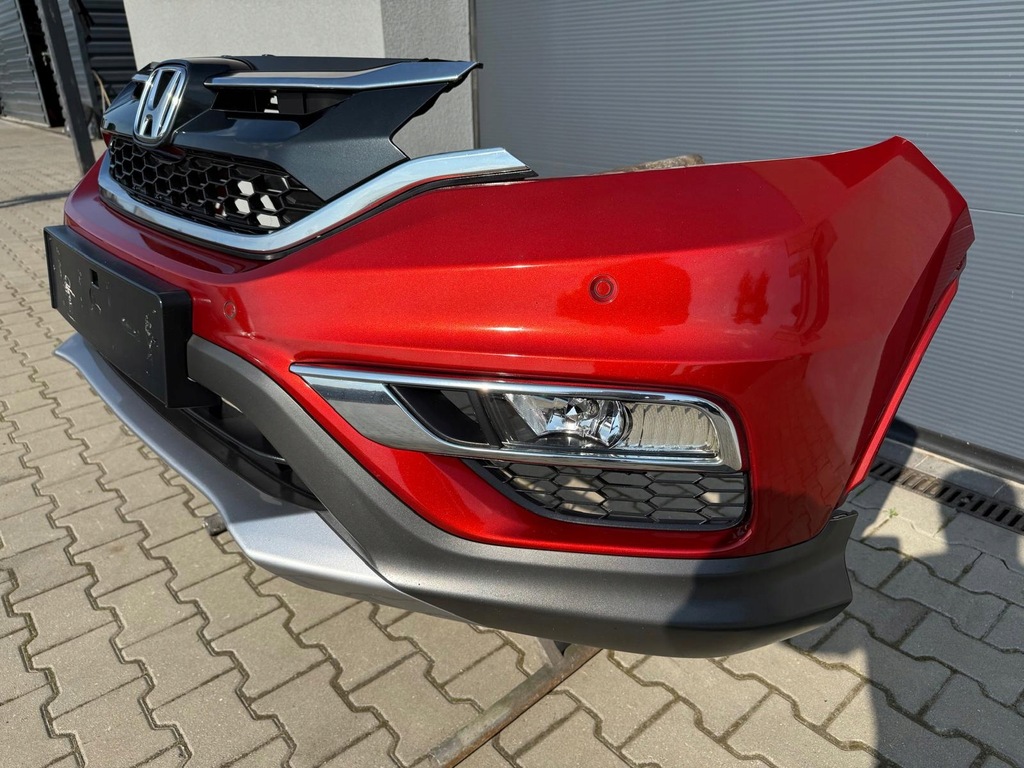 фото №10, Honda cr-v iv lift 15-18 бампер перед kompletny колір r539p