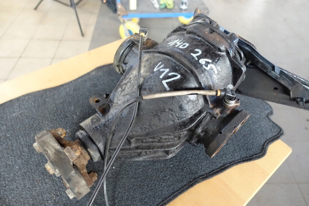 Mercedes w140 мост 2.65 дифференциал задний  задние дифференциал v12 Недорого