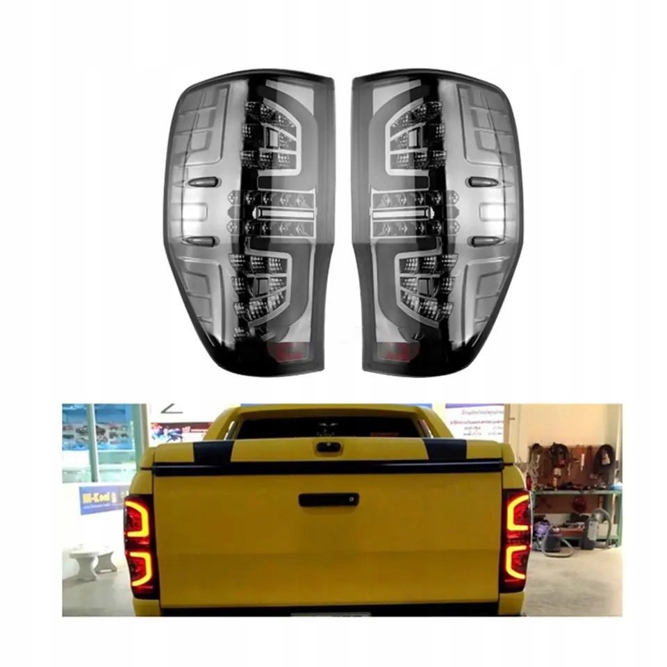 фото №1, Лампы led задние smoked ford ranger 2012-2022