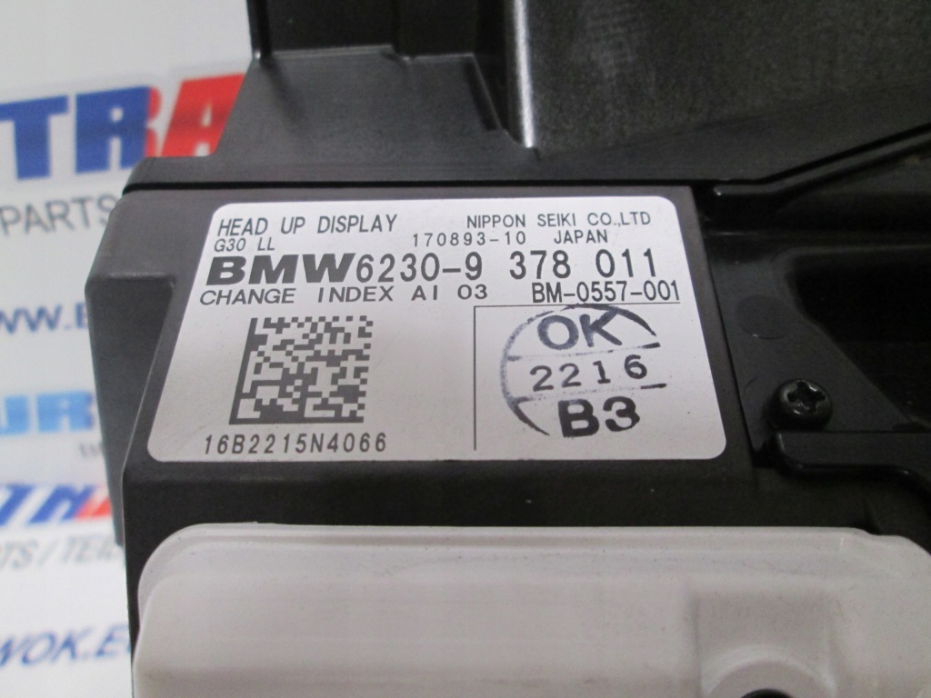 фото №6, Bmw 5 g30 g31 g38 m5 f90 проекционный дисплей head up 9378011