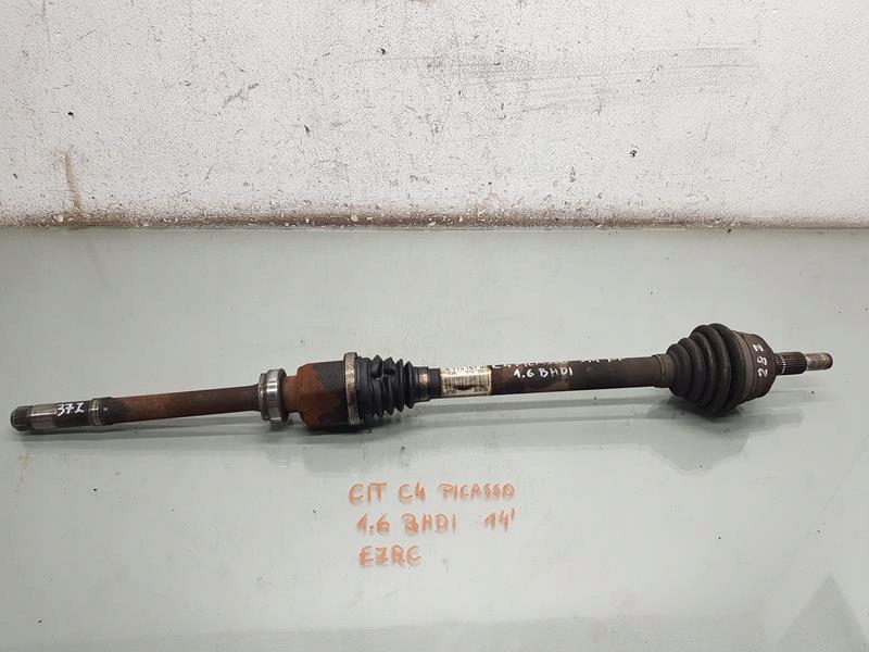 фото №1, Приводной вал правая citroen c4 picasso ii 1.6 bhdi