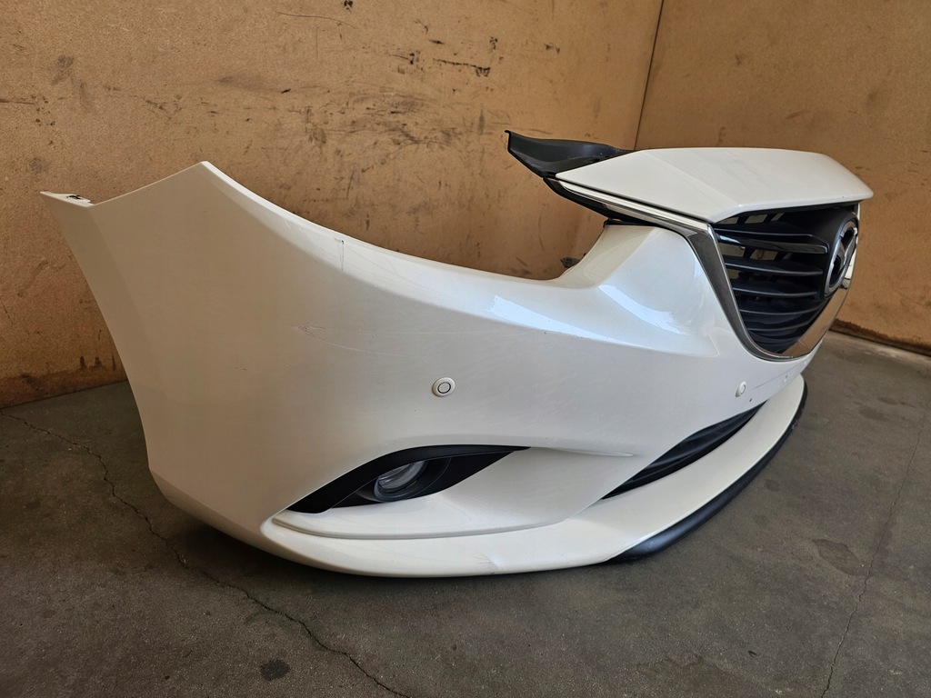 фото №5, Mazda 6 gj 2012-2015 бампер передній перед + решітка радіатора pdc датчики 25d