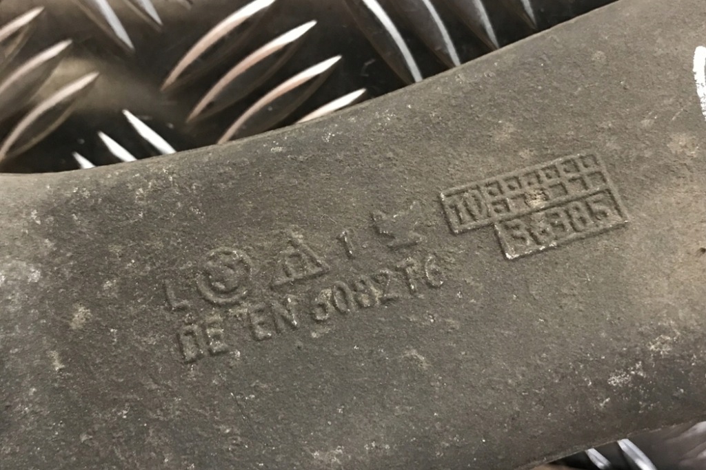 фото №7, Передний изогнутый левый рычаг bmw 7 f01, f02 6082t6 4.4l hybrid 330kw 2011