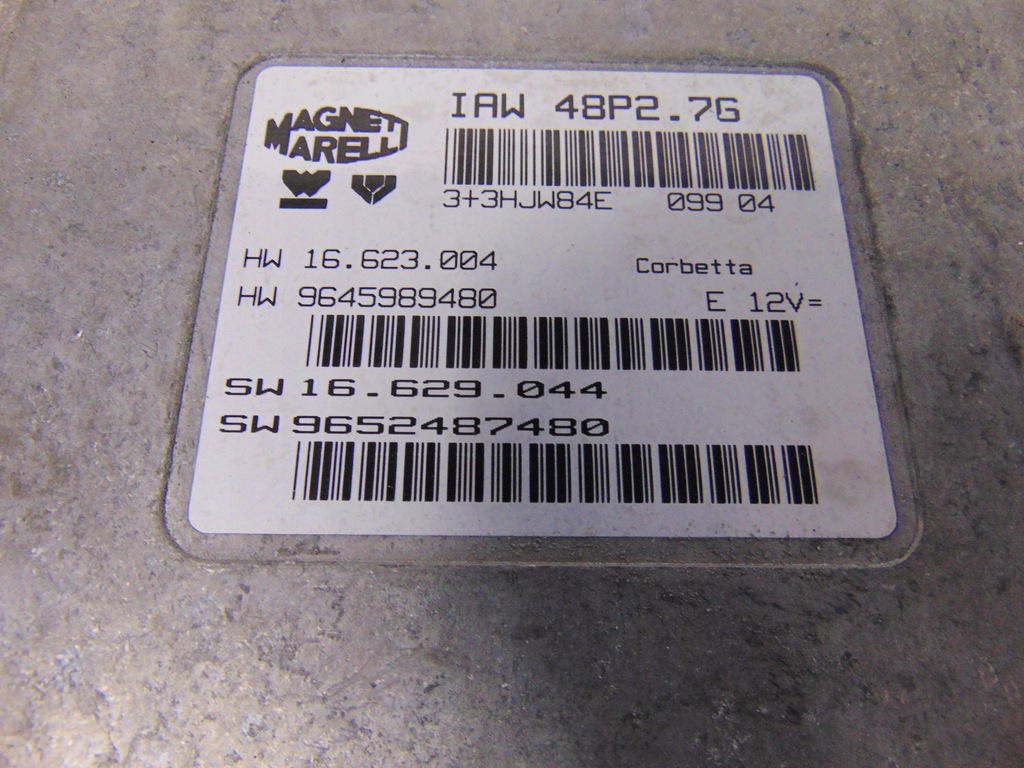 фото №10, Набір стартовий імобілайзер citroen c2 1.1 8v бензин europa